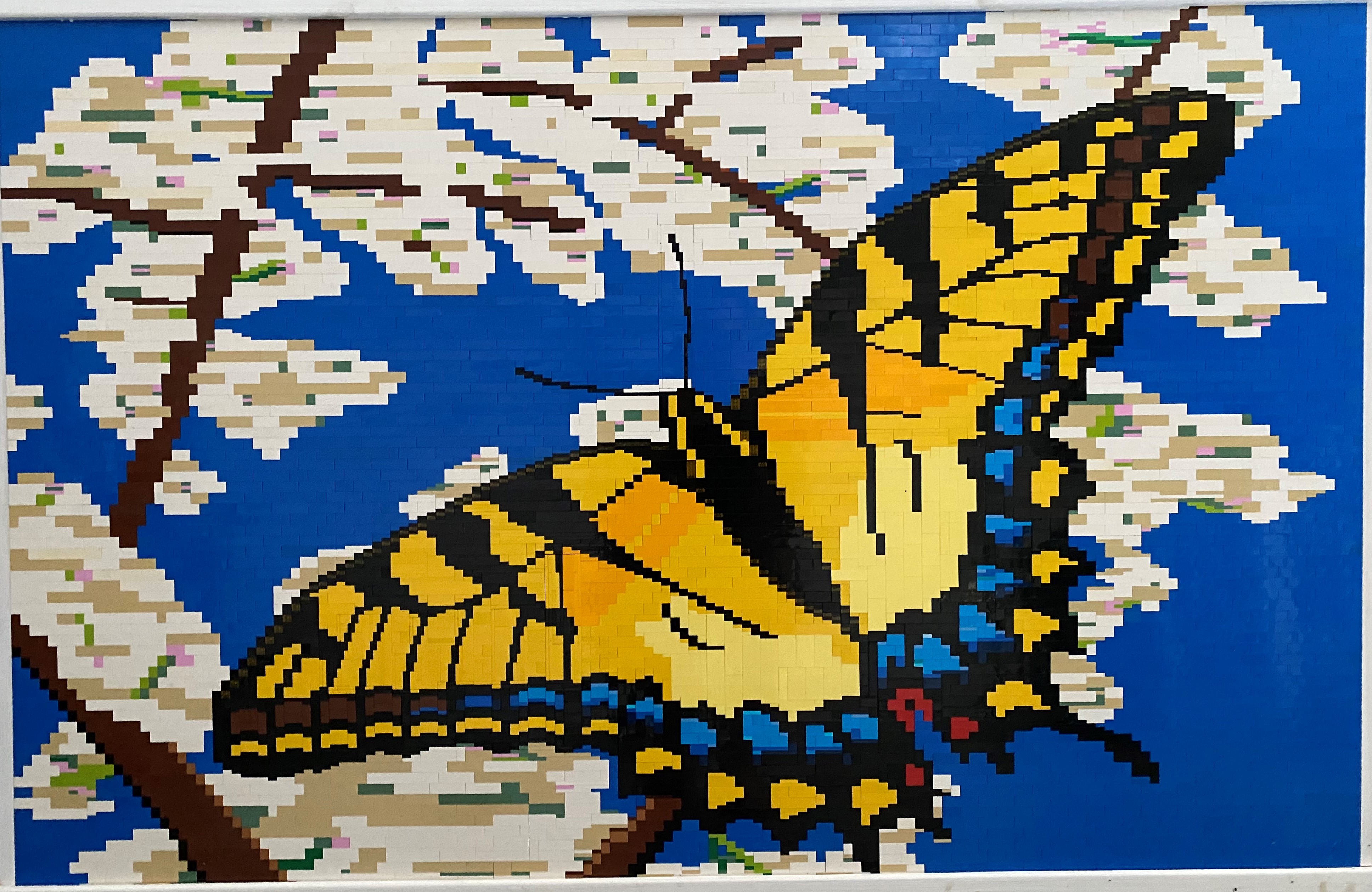 Image of mosaic butterfly